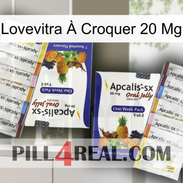 Lovevitra À Croquer 20 Mg 12